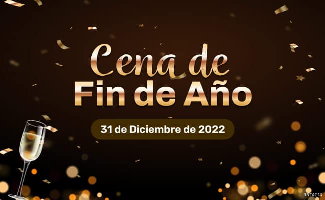 Cena de Fin de Año - 31 de Diciembre - Hotel Almirante Cartagena