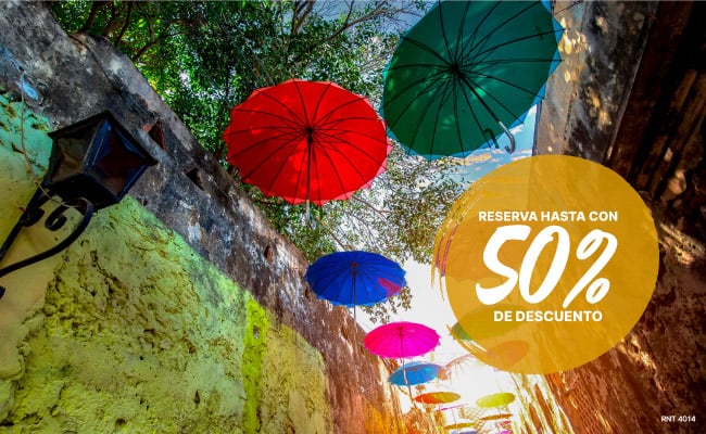 Campaña del mes 50% - Hotel Almirante Cartagena