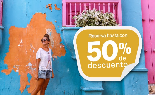 Campaña del mes 50% - Hotel Almirante Cartagena