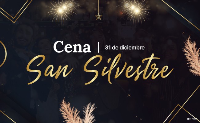 Cena San Silvestre - 31 de Diciembre - Hotel Almirante Cartagena